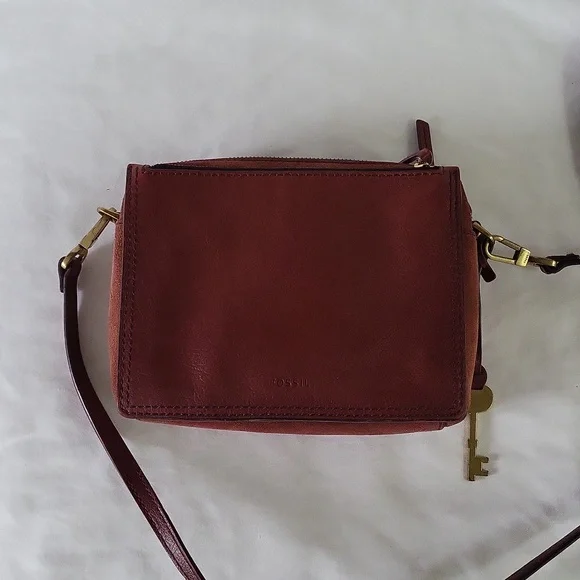 Fossil Campbell Leather Crossbody Bag - Picture 3 of 11